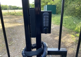 Coded Gate Lock