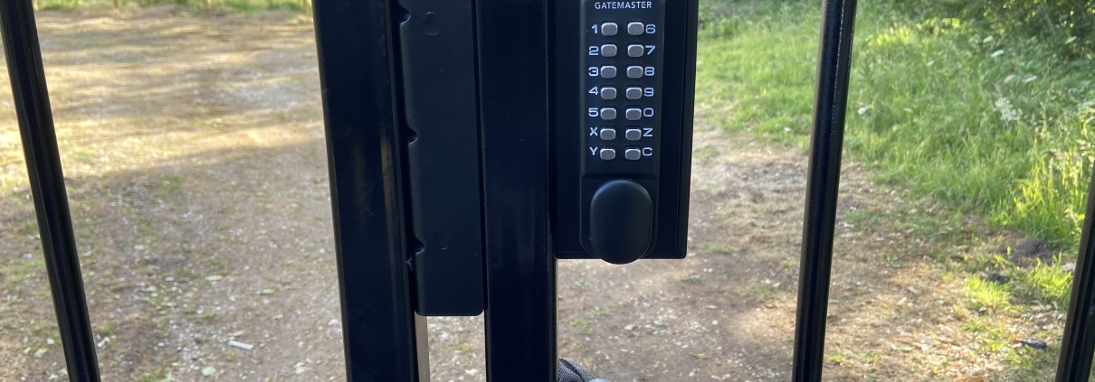Coded Gate Lock